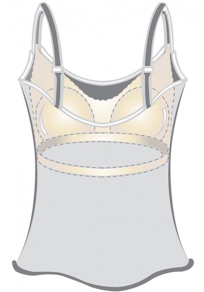 Top debardeur brassière pour prothèses Valletta adapté aux prothèses mammaires externes Amoena Amoena Top