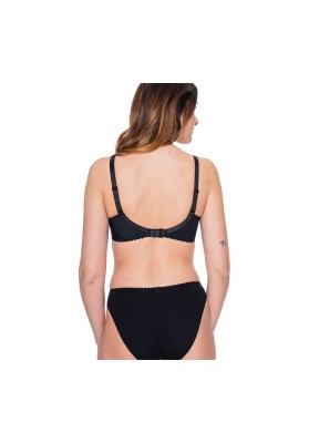 Slip Julia Noir et doré Louisa Bracq Louisa Bracq Slip